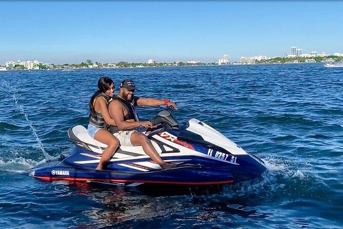 Miami Jet Skis Adventure + Complementary Boat Ride - Miami Bay Jet Ski Time, Brought by Boat