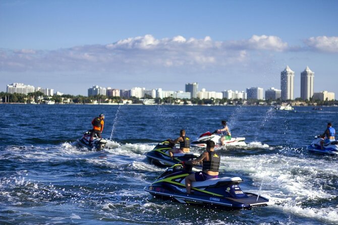 Miami Jet Skis Adventure + Complementary Boat Ride - On-Water Ride: speed, Bay views, and the areas you can’t ride
