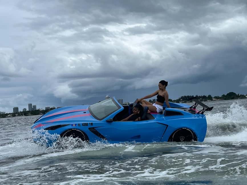 Miami JetCar: 1 Water JetCar Rental | 1h - What a Miami JetCar Ride Feels Like at 65 mph