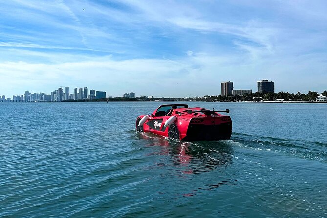 Miami Jetcar Experience: Discover Miami in Style - A 4-Seat Jetcar That Feels Like Two Things at Once