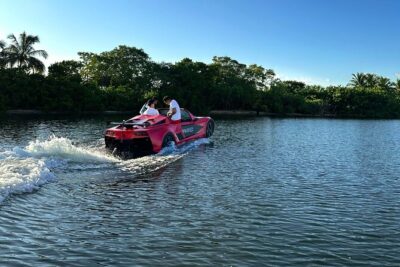 Miami Jetcar Experience: Discover Miami in Style - Where You Start: 111 N Shore Dr and a Small-Group Setup