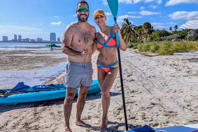 Miami Kayak and Paddleboard Rentals on Biscayne Bay - Safety and peace of mind: life vest, leashes, and keeping your stuff dry