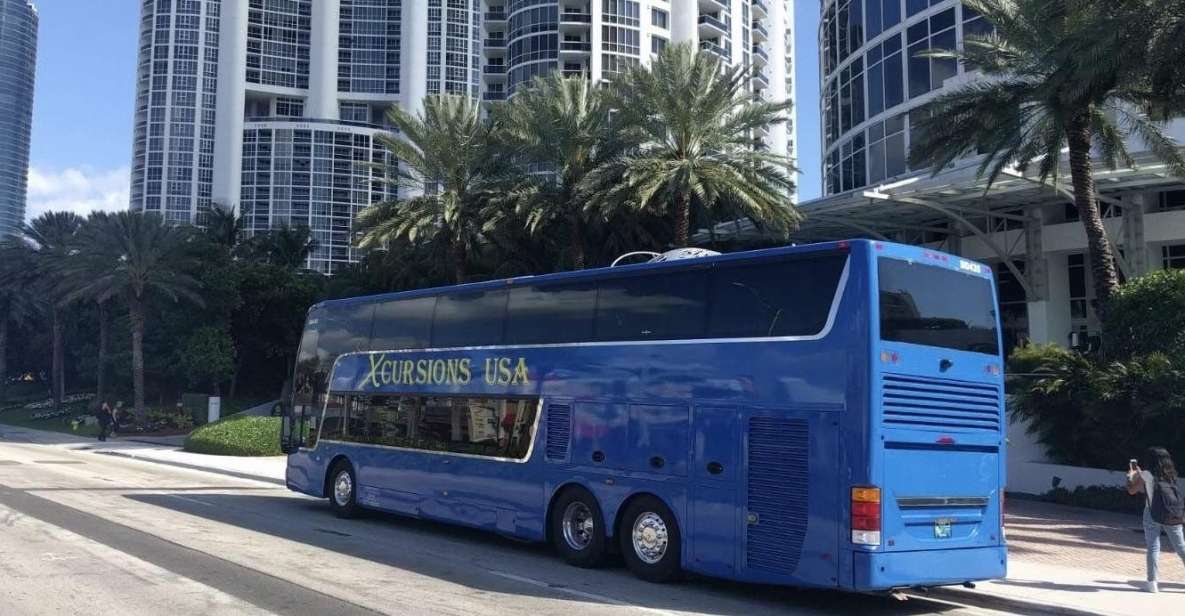 Miami & Key West: One-Way Transfer by Motor Coach Bus - A one-way coach that handles the long stretch for you