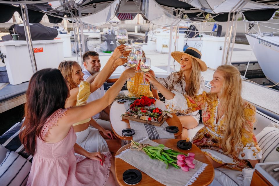Miami: Luxury E-Boat Cruise with Wine and Charcuterie Board - Two Hours on Miami River: Brickell Views and Movable-Bridge Moments