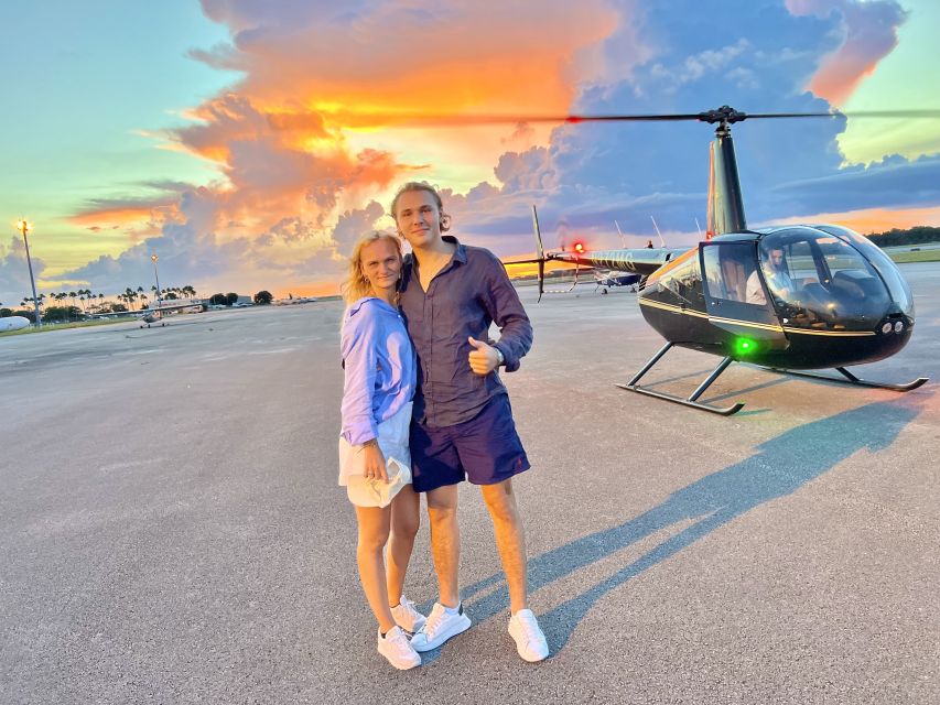Miami: Luxury Private Helicopter Tour - Downtown Miami Skyline and Brickell Key: The Urban Center Shot