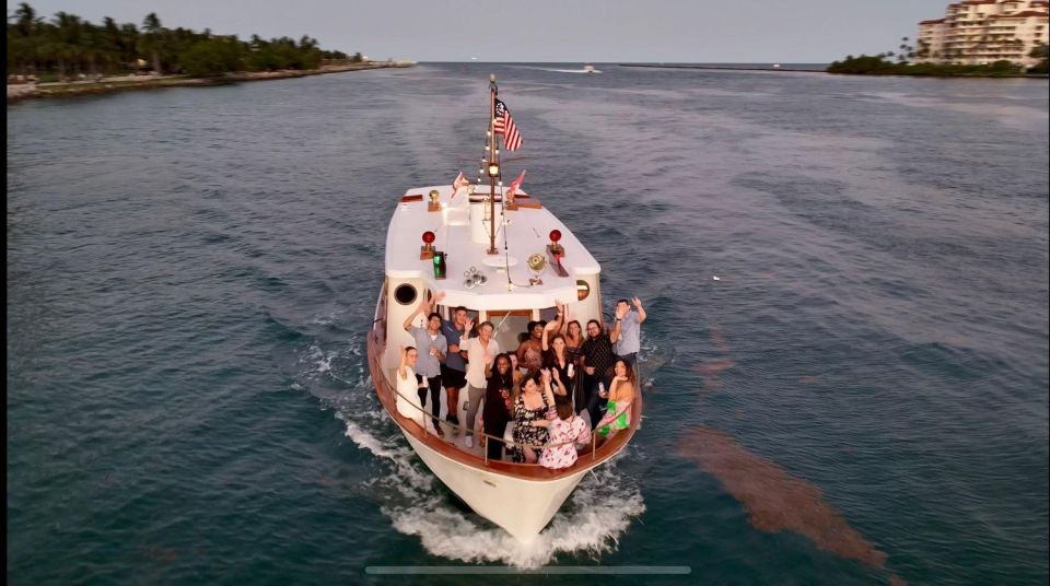 Miami: Miami Skyline Vintage Yacht Cruise, - Drinks policy: plan for purchases if you want beer or wine