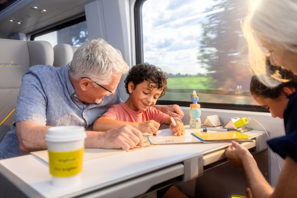 Miami or Ft Lauderdale: Train Transfer to Orlando Airport - Key things to know before you go