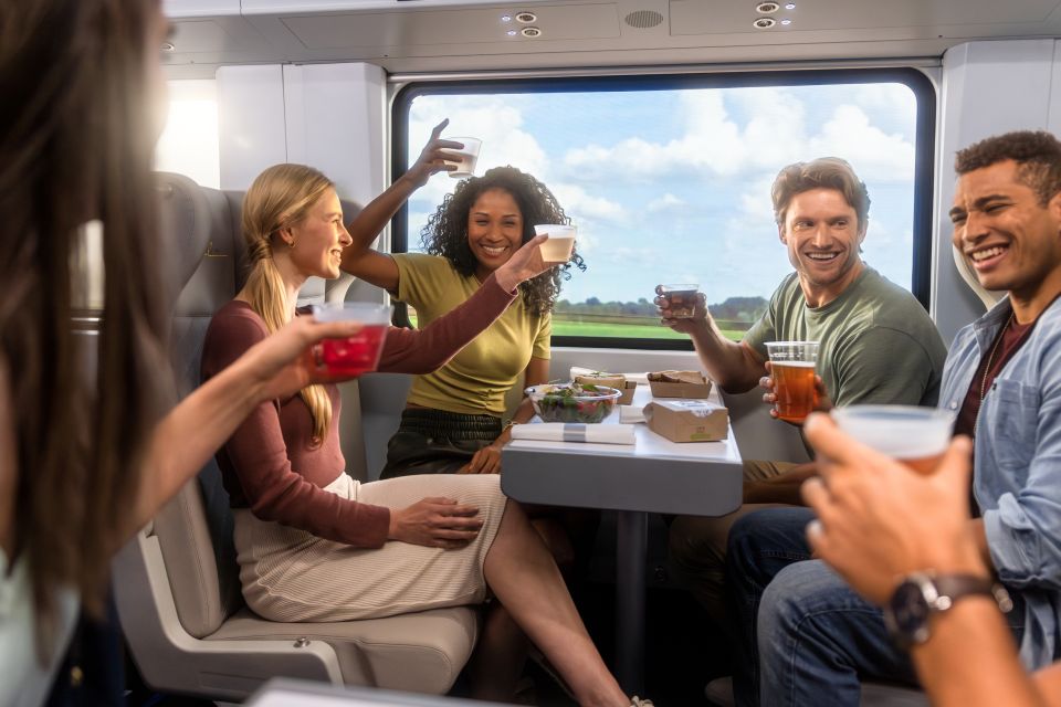 Miami or Ft Lauderdale: Train Transfer to Orlando Airport - Boarding the train: where the comfort details actually help