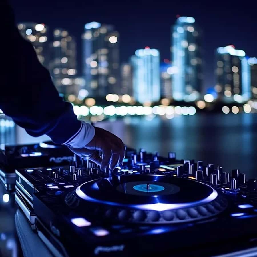 Miami: Party Yacht Cruise with Open Bar and DJ - DJ Nightlife on the Water: Music Style and Dance-Floor Expectations