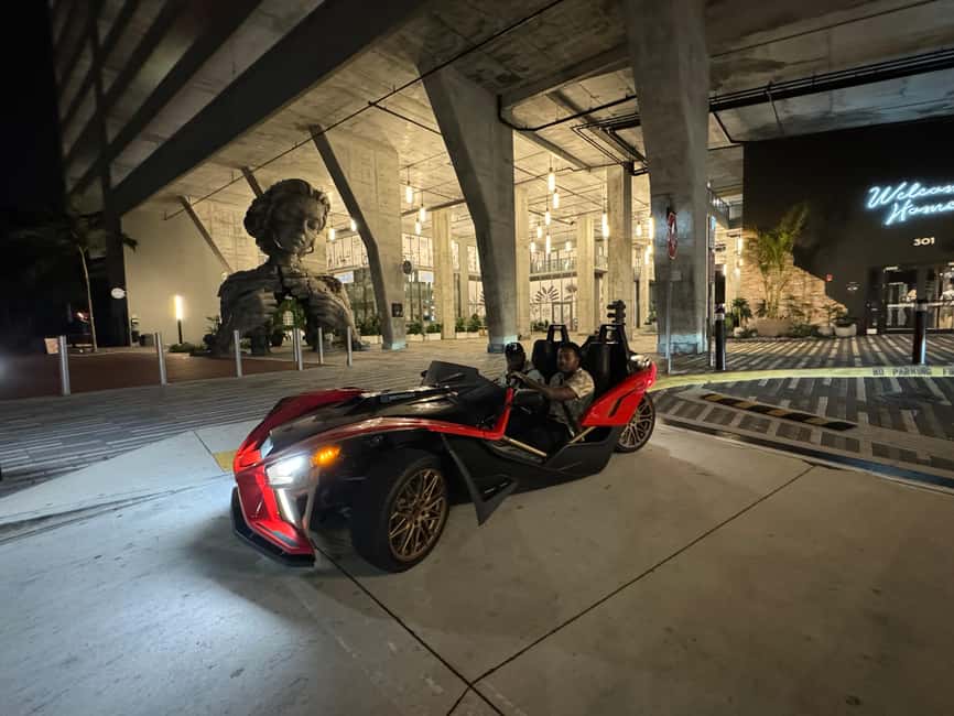 Miami: Polaris Slingshot Rental - Polaris Slingshot in Miami: What you are actually renting
