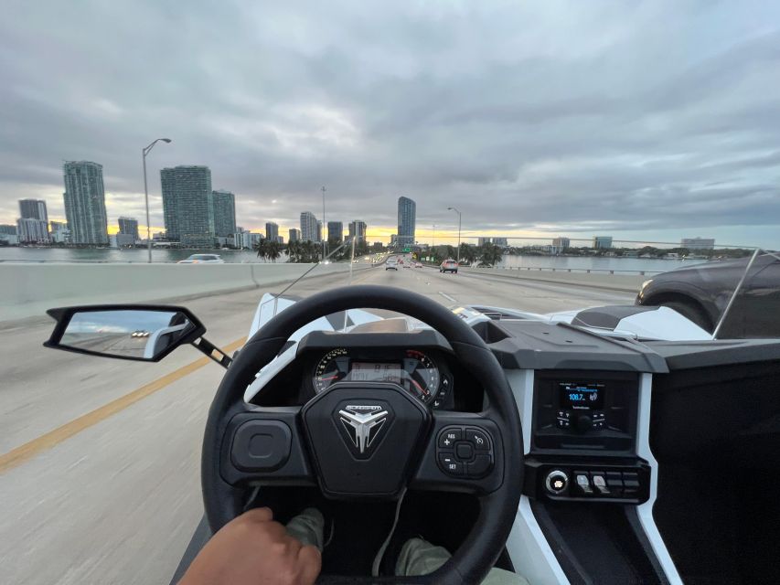 Miami: Polaris Slingshot Rental - Free delivery all around Miami: the handoff that makes or breaks the experience