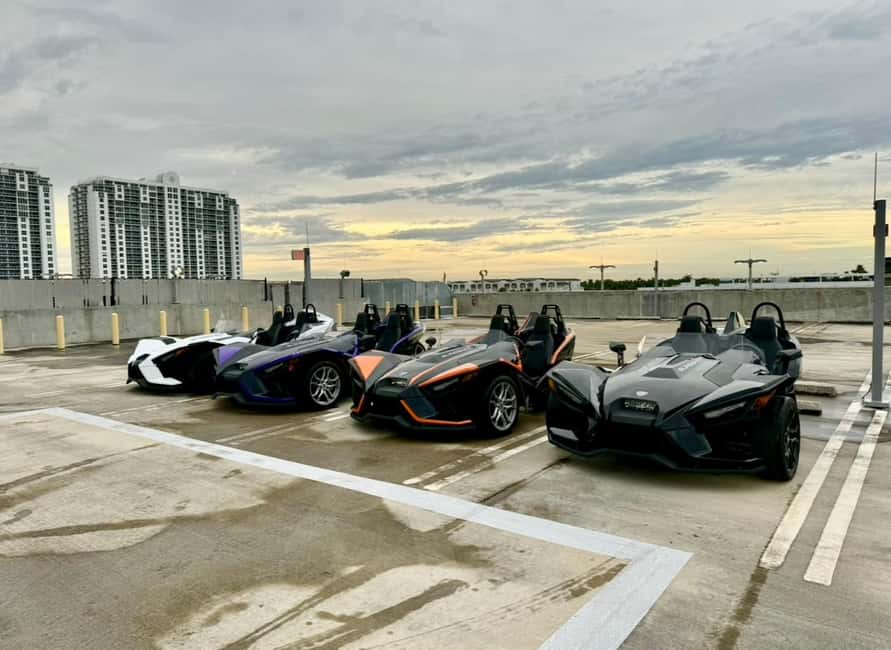 Miami: Polaris Slingshot Rental - Service that feels personal: English, Spanish, and Abner’s helpful style