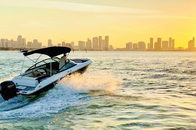Miami: Private Boat Rental with Captain, Sandbars, and More - Meeting at 518 West Ave, Miami Beach, then settling in fast