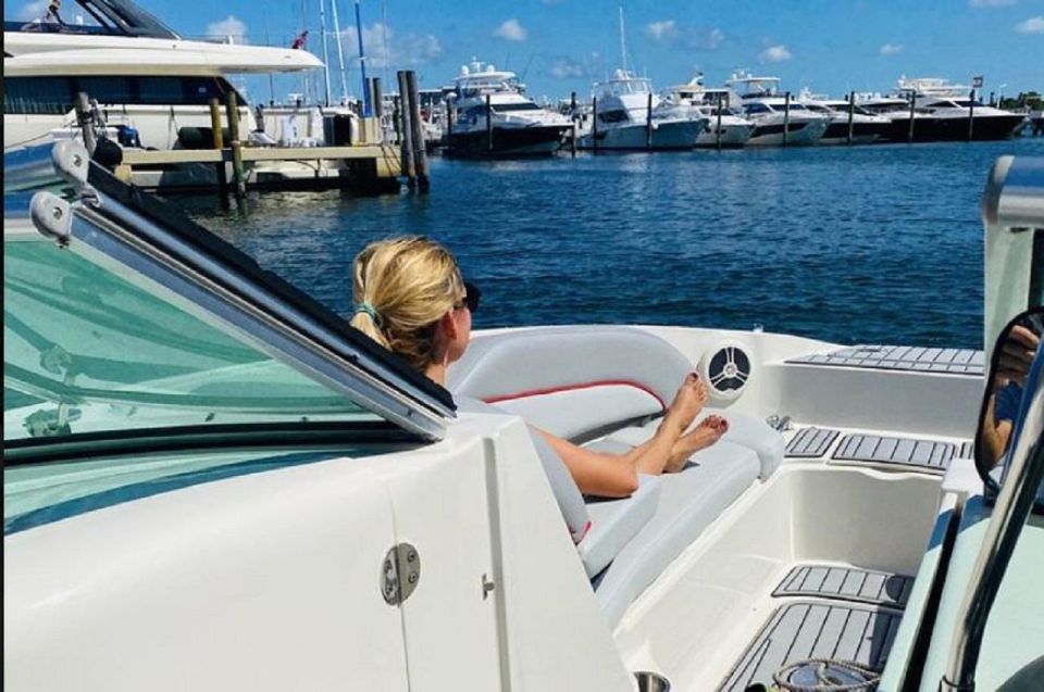 Miami: Private Boat Rental with champagne and captain - Brickell by boat: the financial district angle you can’t fake