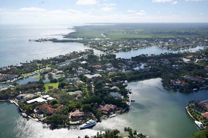 Miami Private Helicopter Tour for 3 Passengers - Vizcaya Museum and Gardens (1916 estate) from the air