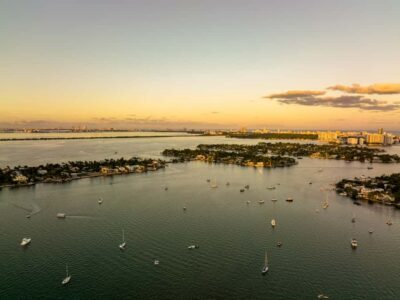 Miami: Private Sunset Helicopter Tour - Coconut Grove to Coral Gables: Trees, Waterfronts, and Golden Light