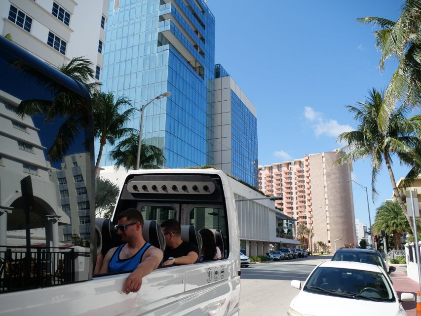 Miami Sightseeing Tour in a Convertible Bus - Miami Design District: luxury vibe and design shopping energy