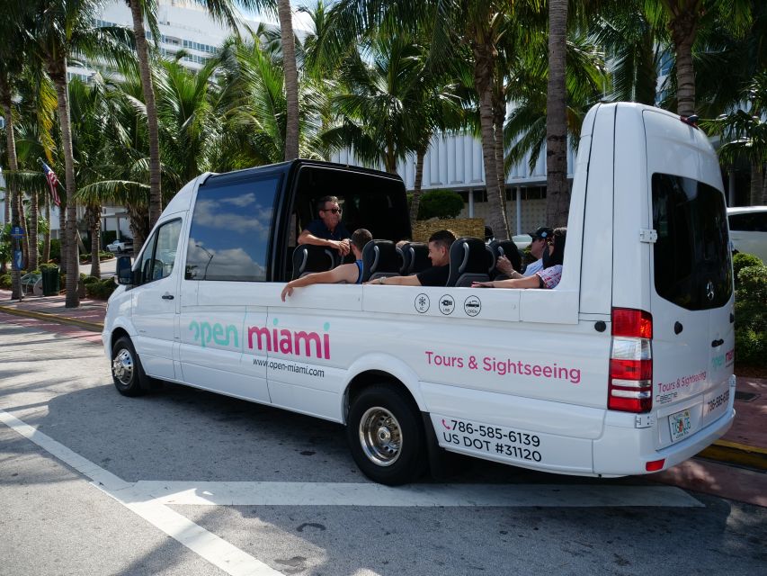 Miami Sightseeing Tour in a Convertible Bus - South Beach Art Deco to downtown: setting the scene in 3 hours