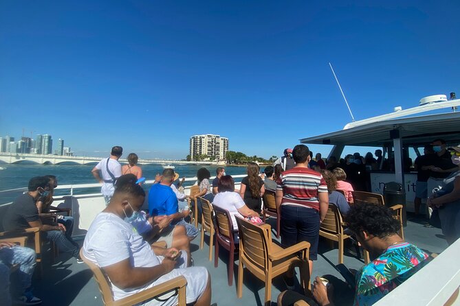 Miami Skyline 75 Min Cruise Tour Biscayne Bay Millionaire Homes - Biscayne Bay port area: the working-water contrast you might enjoy