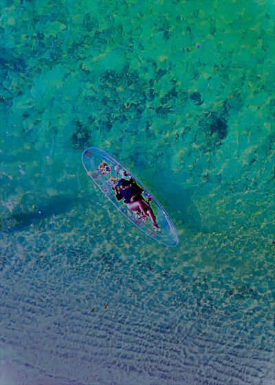 Miami/South Beach: Clear Kayak Photoshoot with Drone - Clear Kayak 101: Safety, Comfort, and Posing in Shallow Water