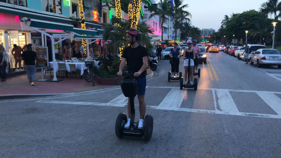 Miami: South Beach Panoramic Nighttime Segway Tour - Versace Mansion Stop and the Celebrity Stories You’re Getting