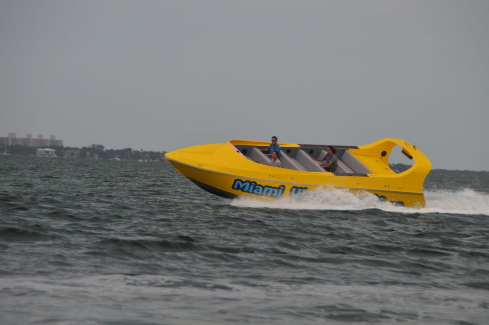Miami: Speed Boat Sightseeing Thrill Ride - Key things I’d pay attention to