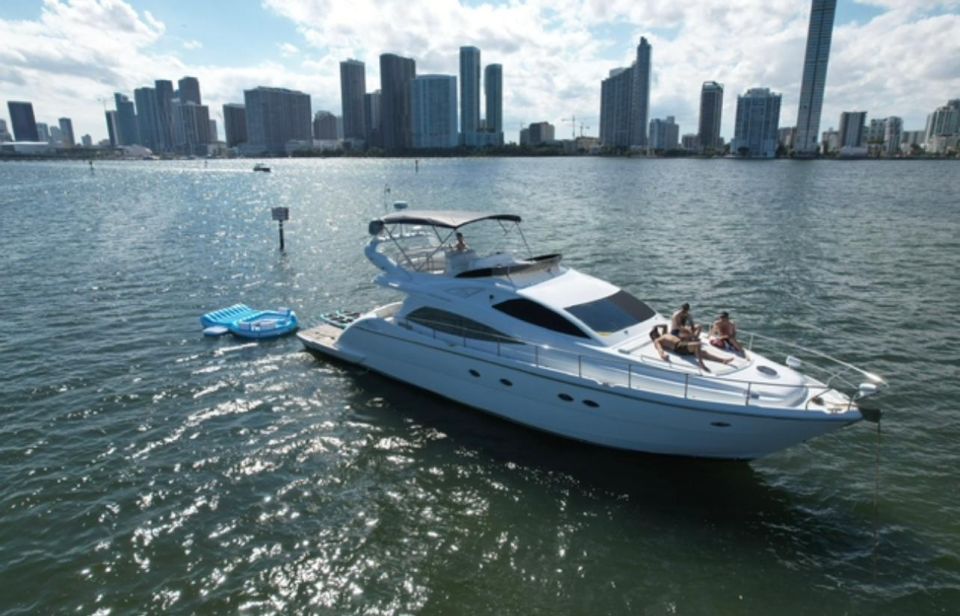 Miami Yacht Rental with Jetski, paddleboards, Inflatables - Key Things I’d Pay Attention To