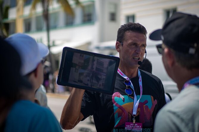 Movies & TV Filming Locations Tour in Miami Beach (Private) - Stop by stop: Ocean Drive, Collins Ave, and Espanola Way