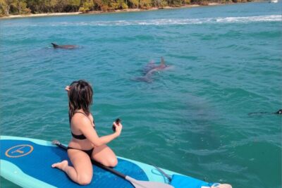 North Miami: Nature & Island Exploration on SUP/Kayak - Where you start: Venetian Marina and the blue CATARIA boat