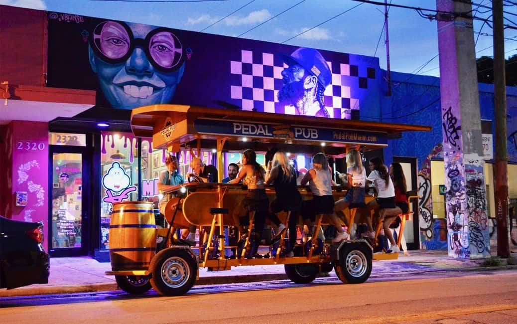 Pedal Pub Miami: Art District Party Bike Pub Crawl - Key Things to Know Before You Ride