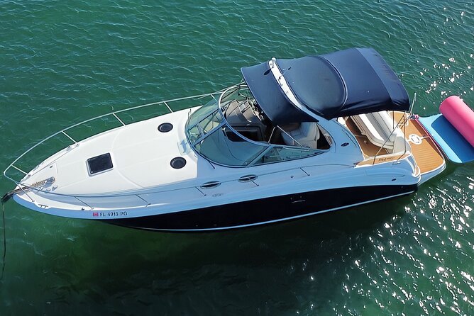 Private 4 Hours Sea Ray 34 Foot Yacht Rental in Miami - Miami from the water on a 34-foot Sundancer