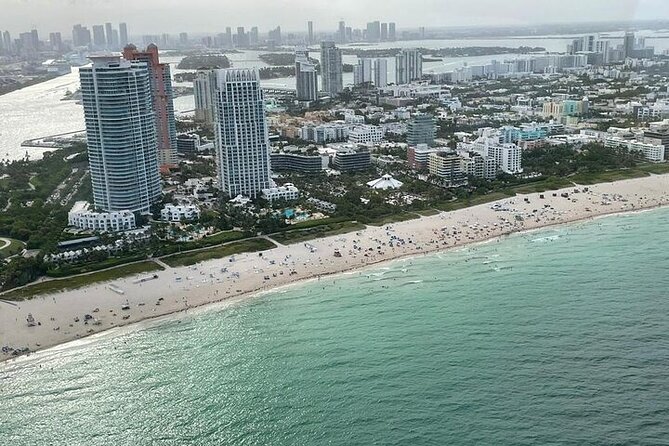 Private 60 Minute Romantic Air Tour with Champagne in Miami - Islands and the Port of Miami: Star, Palm, Venetian, and Cruise Energy