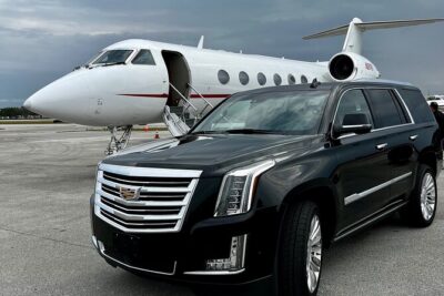 Private SUV Limo Services in Miami FL - Cadillac Escalade Comfort: AC, WiFi, and Water That Add Up