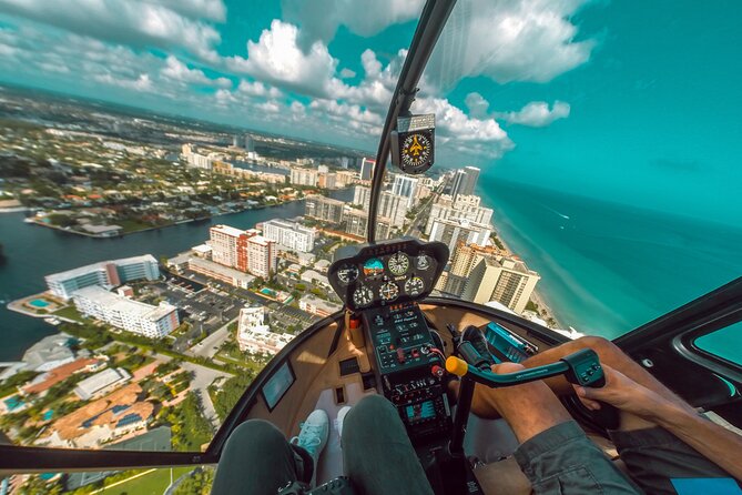 Romantic Miami Helicopter Tour with Champagne - Key Biscayne: Wildlife Spotting Over Water