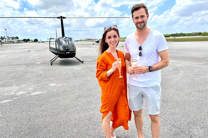 Romantic Miami Helicopter Tour with Champagne - Coral Gables and the Venetian Causeway Islands