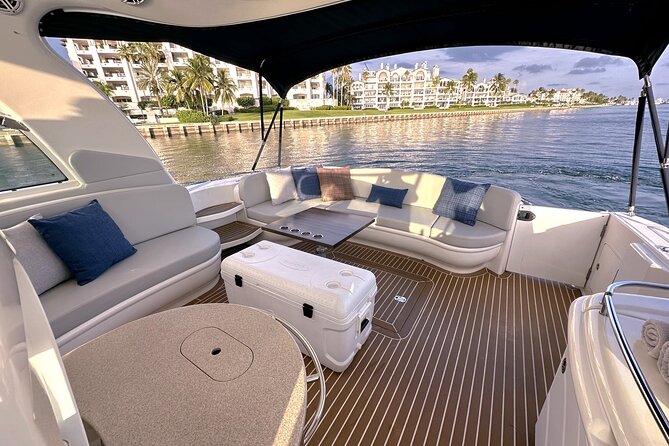 Sail The DREAM Boat From South Beach - The DREAMER Sea Ray 53: space that works for real hangout time