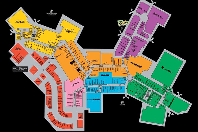 Sawgrass Mills Mall - Transportation - Round Trip - Return Trip at 5:00 PM: Don’t Get Caught Off Guard