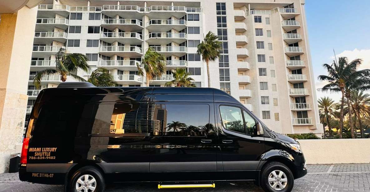 Shuttle Miami Airport/Hotel to Miami Port or Hotel 14pax - Miami-to-Cruise-Port Van: What the 30 Minutes Really Means