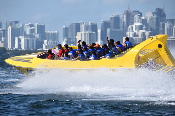 Sightseeing Speed Boat Thrill Ride with Miami Watersports - Why this feels different from a cruise