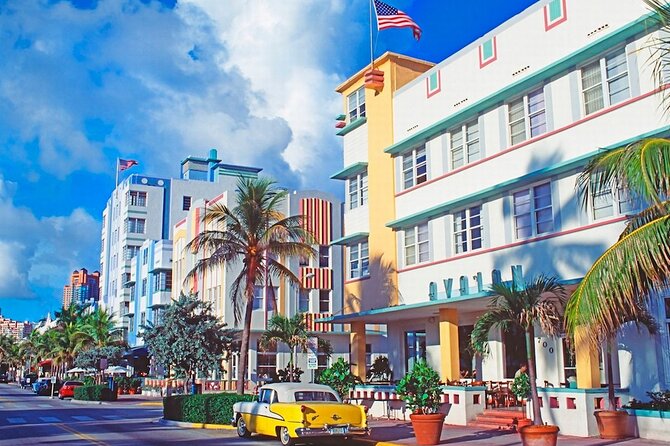 South Beach Art Deco Highlights and The Wolfsonian Museum Tour - Ocean Drive architecture viewing: the hotels that anchor the story