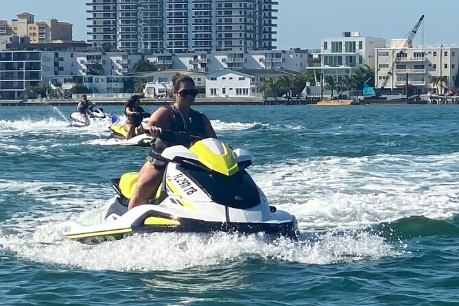 South Beach Jet Ski Rental departs Bayside Marketplace - Meet at Bayside Marketplace, then trade sidewalks for water