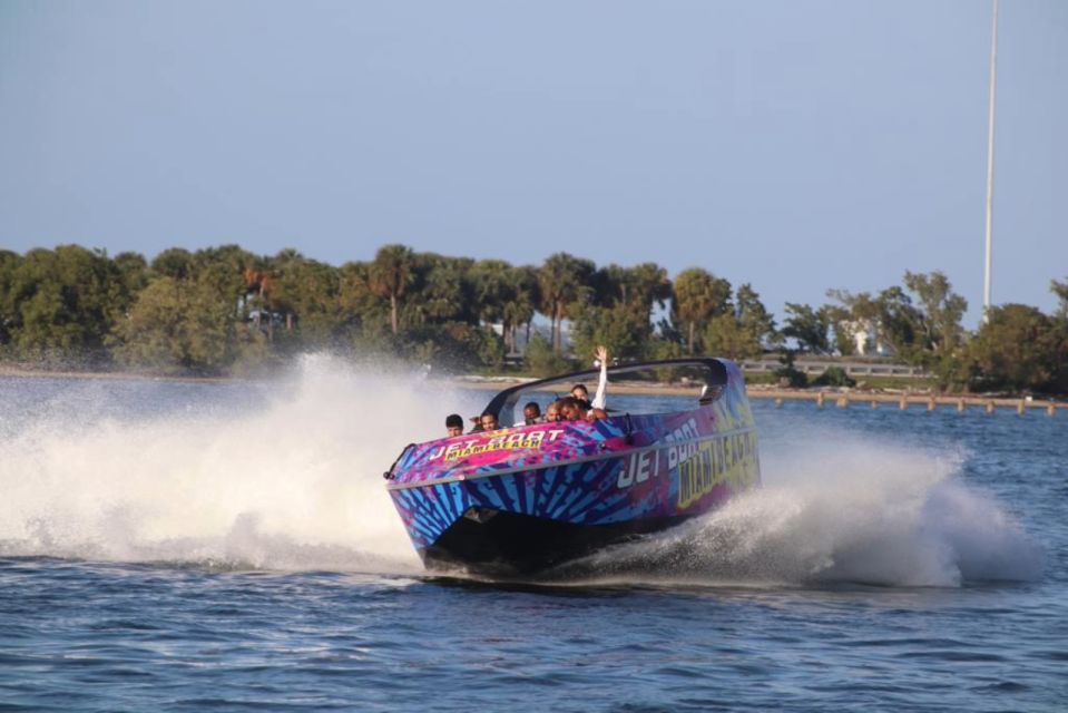 SpeedBoat Ride 360 Thrilling Experience Jet Boat Miami Beach - Quick hits before you go