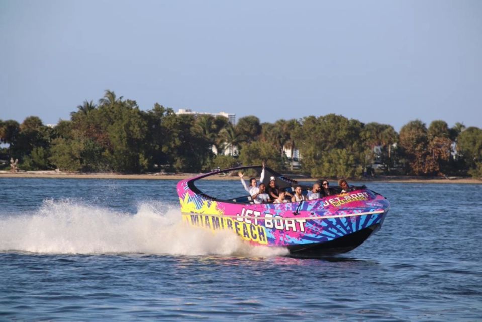SpeedBoat Ride 360 Thrilling Experience Jet Boat Miami Beach - The 30-Minute SpeedBoat Ride: 360° Spins with Corvette Power