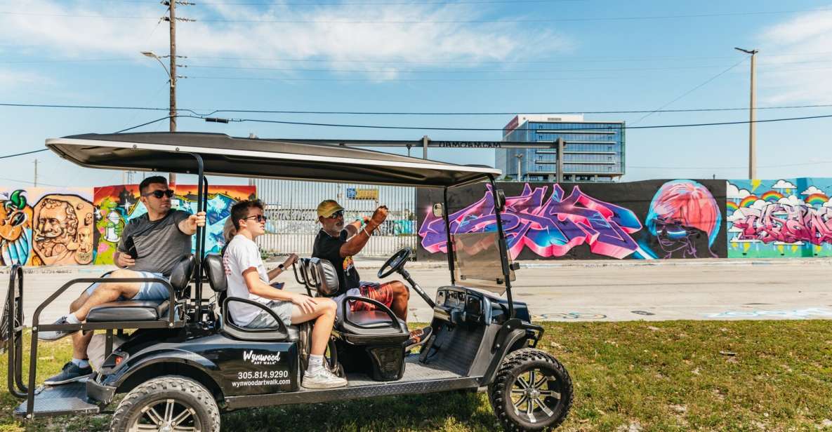Wynwood Art District 1-Hour Street Art Tour by Golf Cart - Getting Started: Where to Check In and What Parking Looks Like