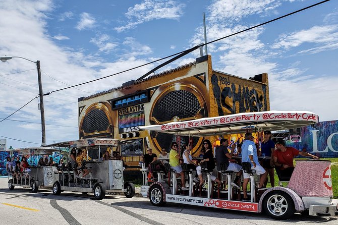 Wynwood Graffiti InstaTour on a Party Bike - Practical tips that make the ride better