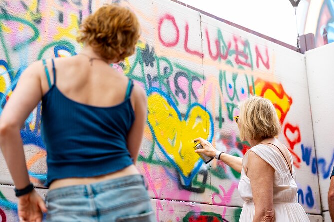 Wynwood Walls Admission and Official Spray Painting Experience - Audio Tour via QR Codes (Plus Augmented Reality Murals) for Real Context